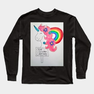 No Unicorn Hunting Long Sleeve T-Shirt